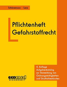 Pflichtenheft Gefahrstoffrecht