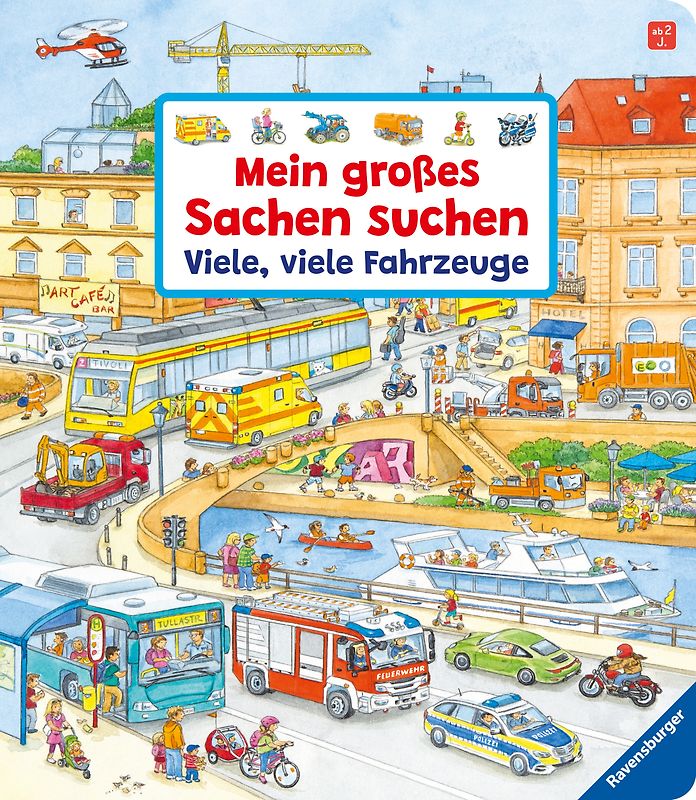 Mein großes Sachen suchen: Viele, viele Fahrzeuge