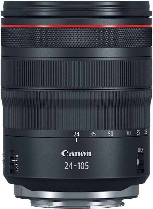 Canon RF 24-105 mm F4.0 IS L USM 77 mm Obiettivo (compatible con Canon RF) nero