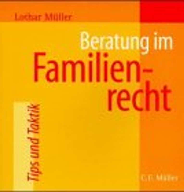 Beratung im Familienrecht