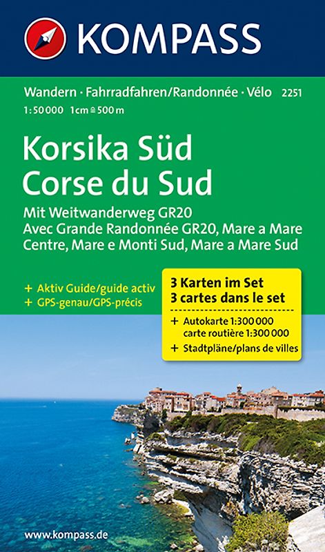Korsika Süd - Corse du Sud - Weitwanderweg GR20