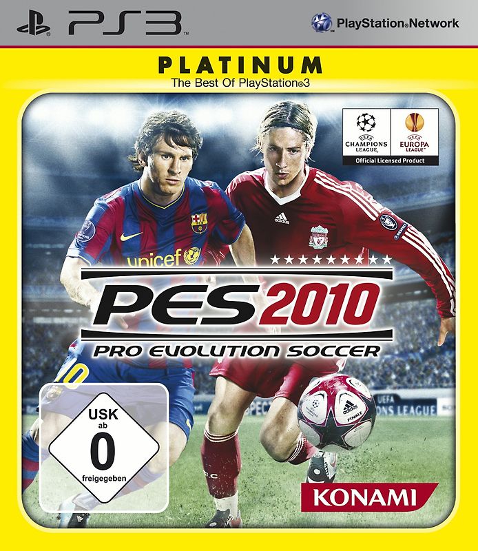 Pro Evolution Soccer 2010 [Platinum] PlayStation 3