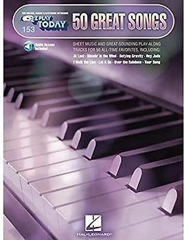 E-Z Play Today Volume 153: 50 Great Songs (Book/Online Audio): E-Z Play Today Volume 153 with Play-Along Audio Tracks! (E-Z Play Today, 153, Band 153)