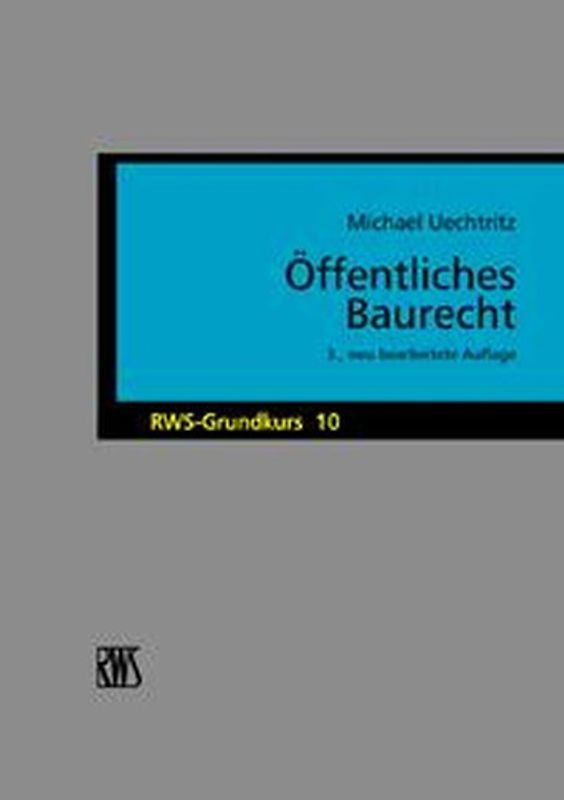 Öffentliches Baurecht