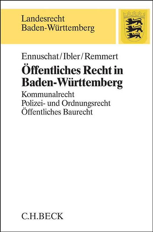 Öffentliches Recht in Baden-Württemberg