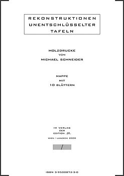 rekonstruktionen unentschlüsselter tafeln