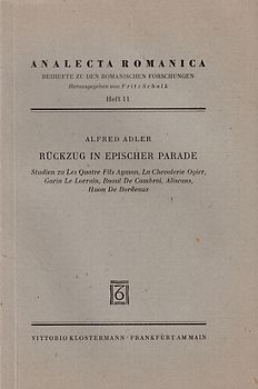 Rückzug in epischer Parade