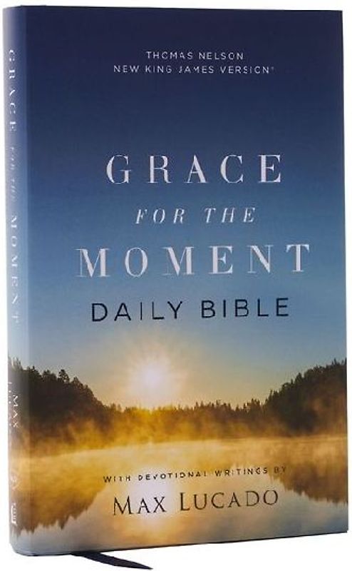 Nkjv, Grace for the Moment Daily Bible, Hardcover, Comfort Print