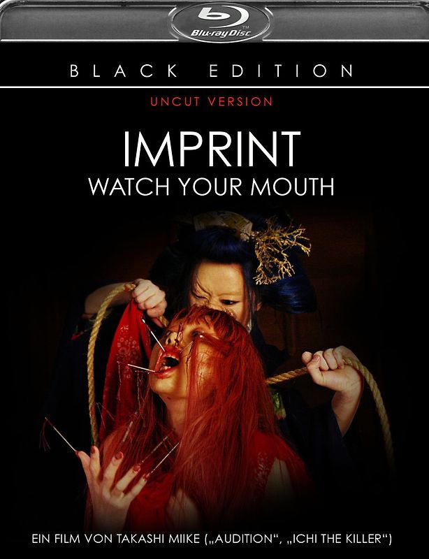 Imprint - Black Edition Blu-ray Disc