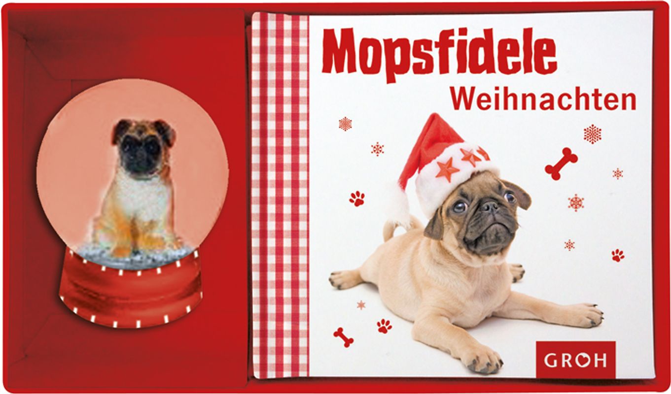Glücksbringer Mopsfidele Weihnachten