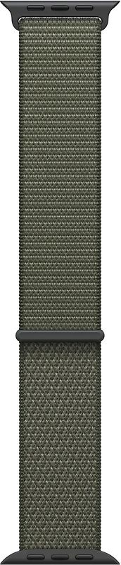 Apple Watch 44/45/46/49 mm Geweven sportbandje bosgroen