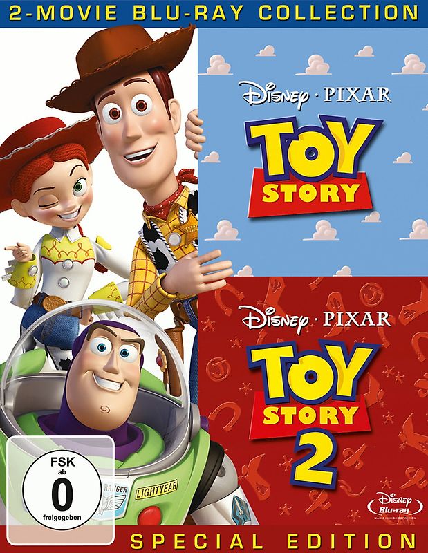 Toy Story 1 & 2 - Special Edition Pack - limitiert Blu-ray Disc