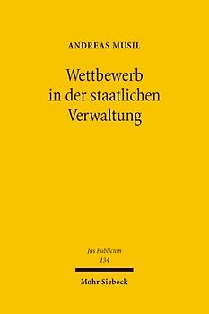 Wettbewerb in der staatlichen Verwaltung