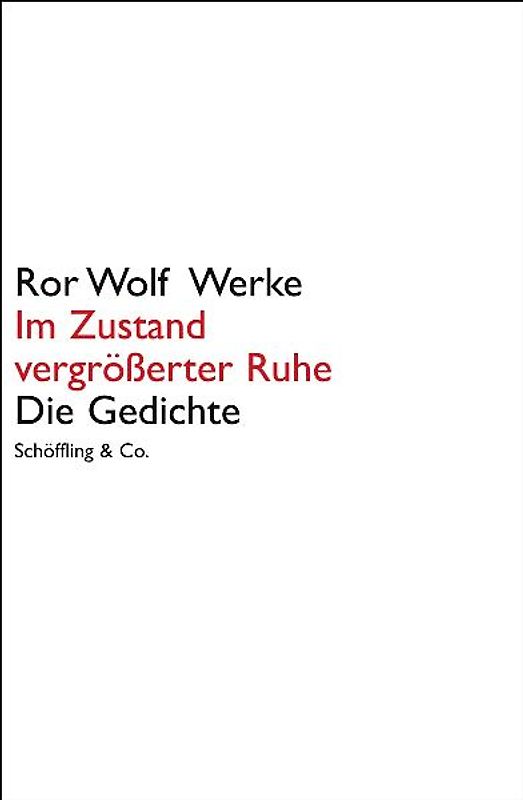 Im Zustand vergrößerter Ruhe