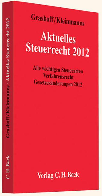 Aktuelles Steuerrecht 2012
