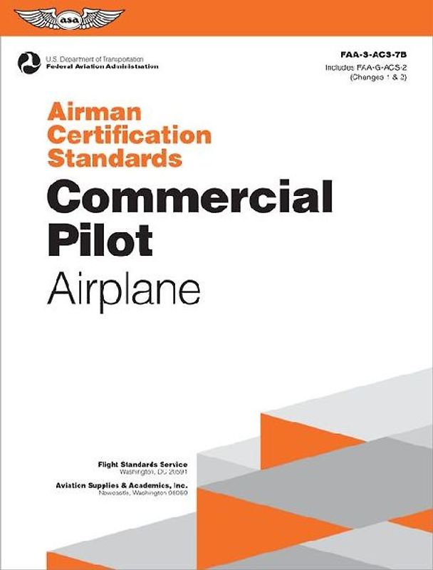 Airman Certification Standards: Commercial Pilot - Airplane (2025)