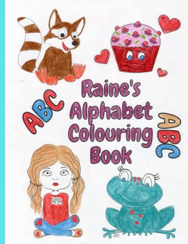 Raine's Alphabet Colouring Book