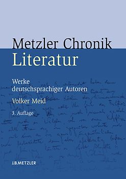 Metzler Literatur Chronik