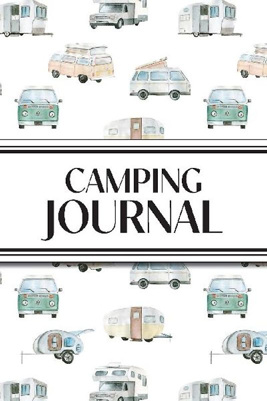 Camping Journal (Watercolor Camping Vehicles)