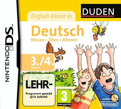 DUDEN Einfach Klasse in Deutsch 3./4. Klasse Nintendo DS