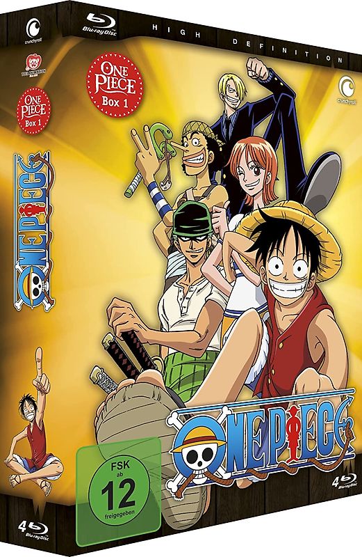 One Piece - TV Serie - Vol. 1 [4 Discs] Blu-ray Disc
