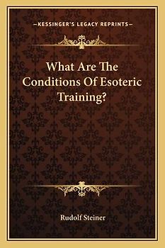 What Are The Conditions Of Esoteric Training?