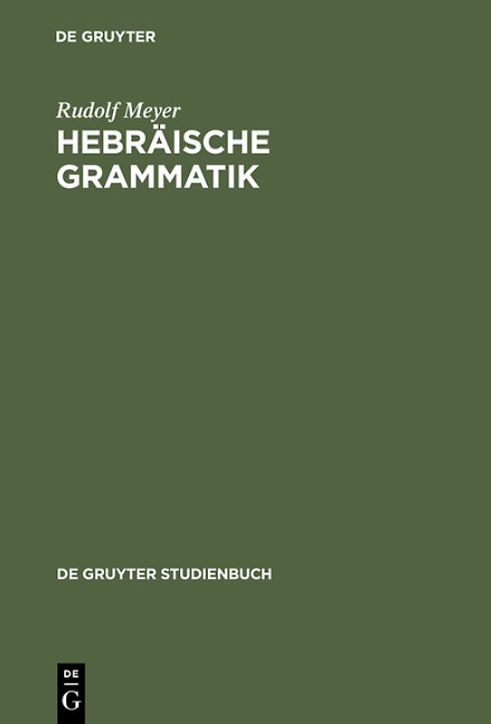 Hebräische Grammatik