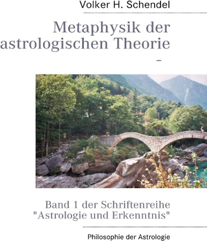 Metaphysik der astrologischen Theorie
