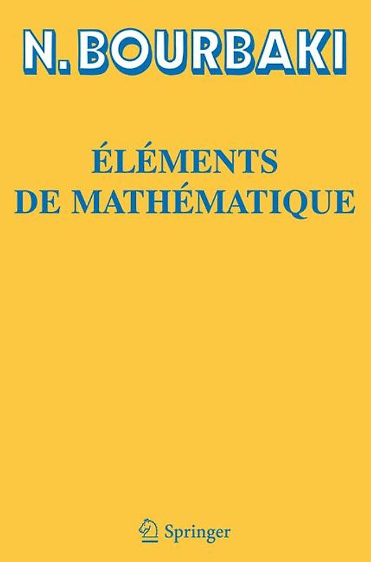 Éléments de Mathématique