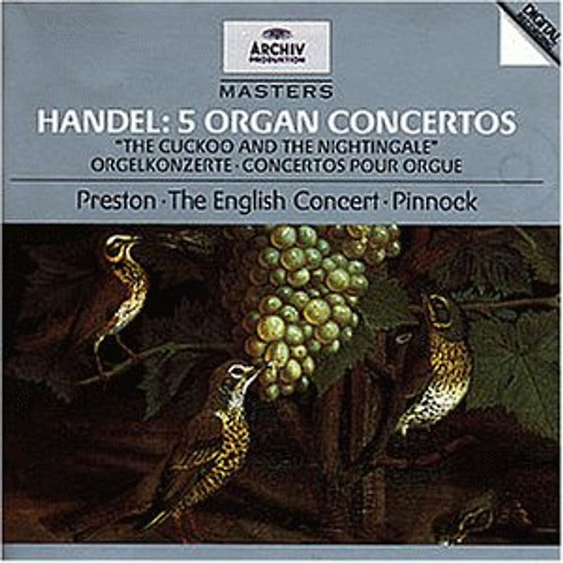Simon Preston - Archiv Masters - Händel (Orgelkonzerte)