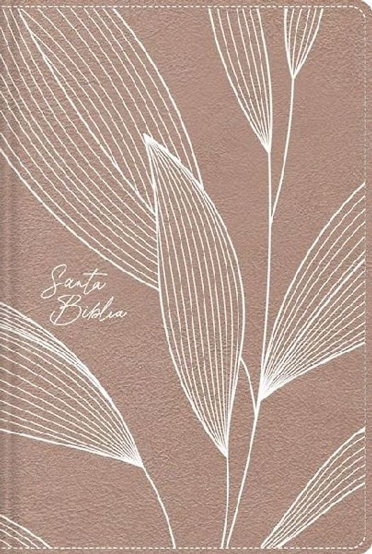 Nbla, Santa Biblia, Edición Versificada, Tamaño Bolsillo, Leathersoft, Con Cierre, Oro Rosa, Palabras de Jesús En Rojo, Comfort Print