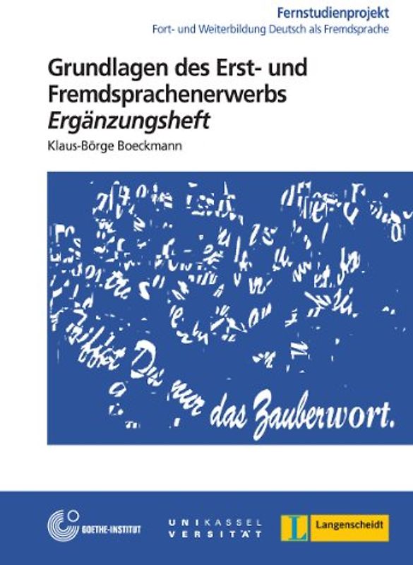 Grundlagen des Erst- und Fremdsprachenerwerbs