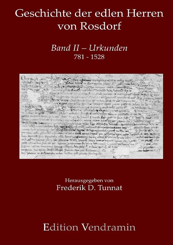 Geschichte der edlen Herren von Rosdorf II Urkundenbuch