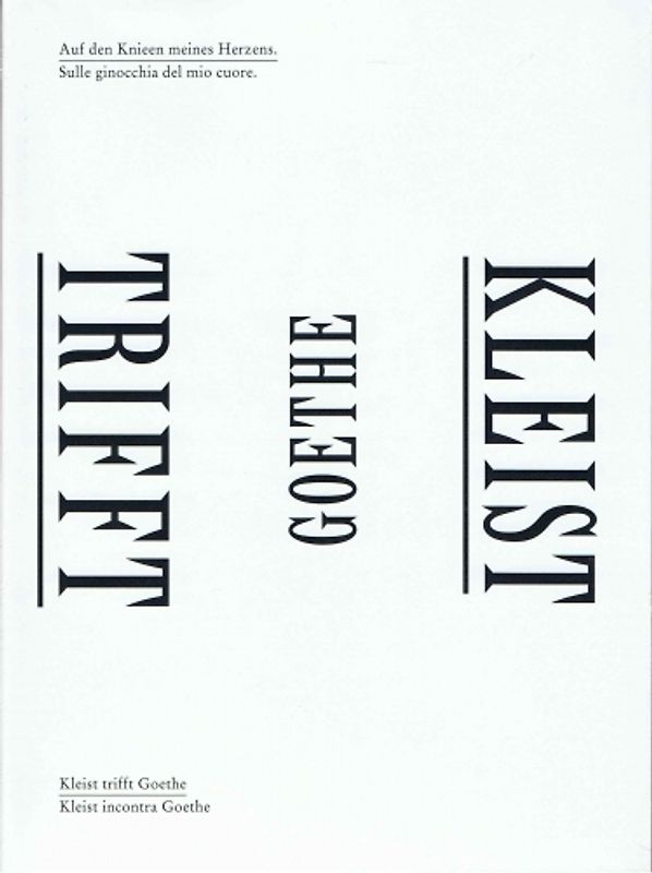 Auf den Knieen meines Herzens / Sulle ginocchia del mio Cuore