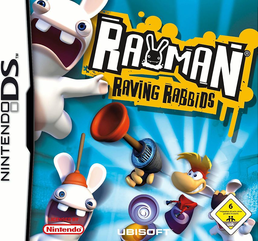 Rayman Raving Rabbids Nintendo DS
