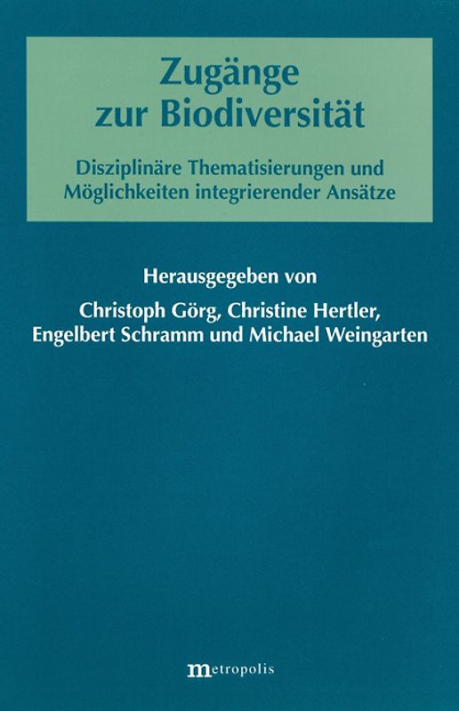 Zugänge zur Biodiversität