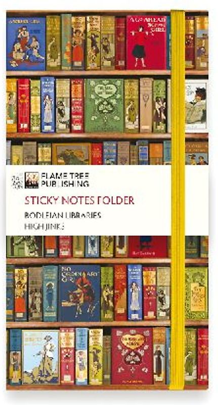 Bodleian Libraries: High Jinks Bookshelves Flame Tree Sticky Notes Folder