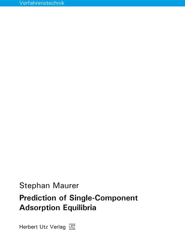 Prediction of Single-Component Adsorption Equilibria