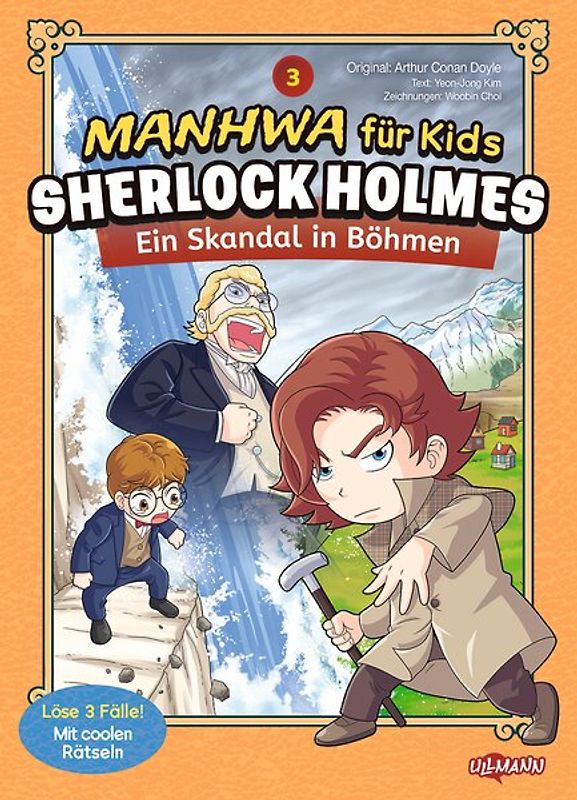 Manhwa für Kids: Sherlock Holmes (Band 3) - Ein Skandal in Böhmen