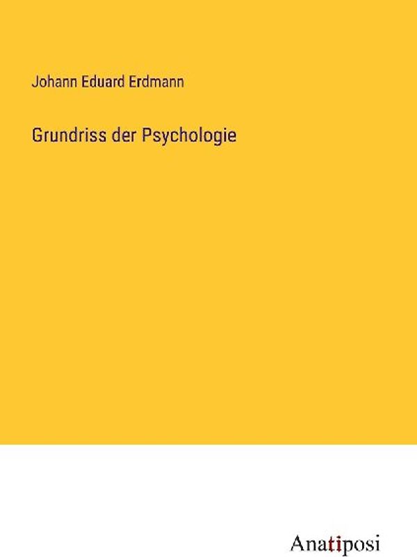 Grundriss der Psychologie