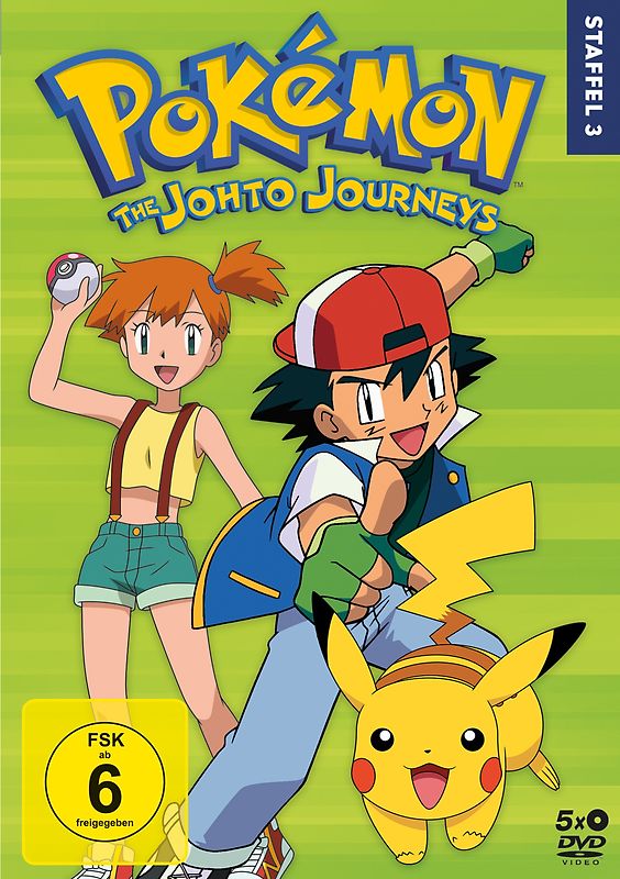 Pokemon-Staffel 3:Die Johto Reisen DVD