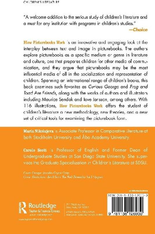 How Picturebooks Work