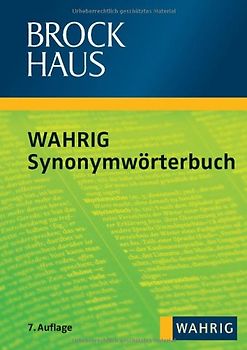 Brockhaus WAHRIG - Synonymwörterbuch