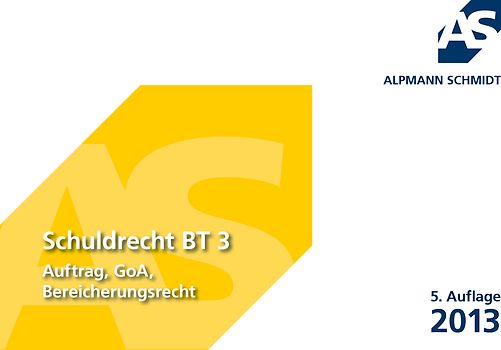 Schuldrecht BT 3
