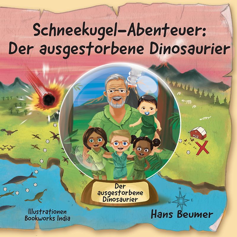 Schneekugel-Abenteuer: Der ausgestorbene Dinosaurier