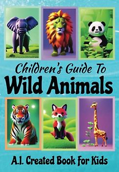 Children’s Guide To Wild Animals – A.I. Created Book For Kids: Most of the content in this book was generated using artificial intelligence software.