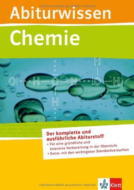 Abiturwissen Chemie