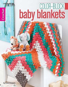 Color-Block Baby Blankets