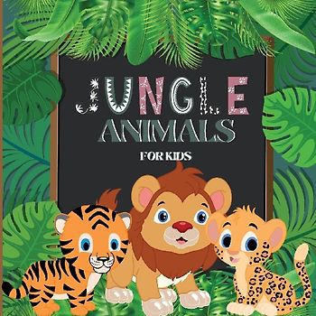 Jungle Animals Book for Kids