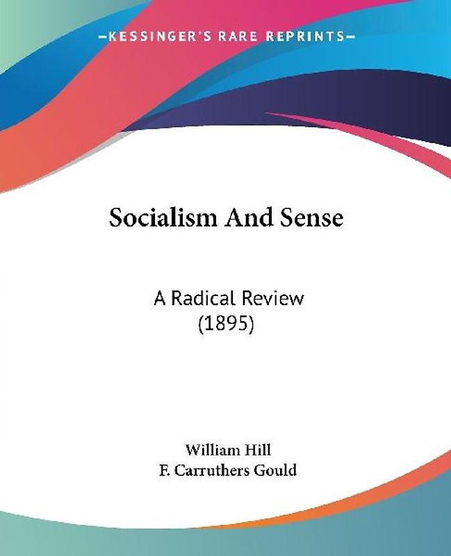 Socialism And Sense